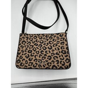 Kate Spade Mint Darcy Crossbody Leopard Small Bag - Brown/black PT2